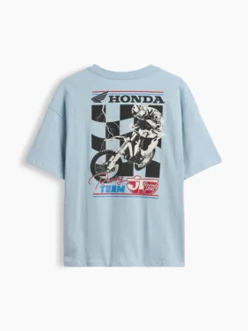 T-shirt con grafica oversize “Formula 1” per bambini