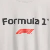 T-shirt con grafica oversize "Formula 1" per bambini