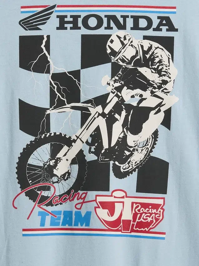 T-shirt con grafica oversize "Formula 1" per bambini