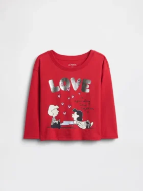 T-shirt con grafica Peanuts per neonato & bebè