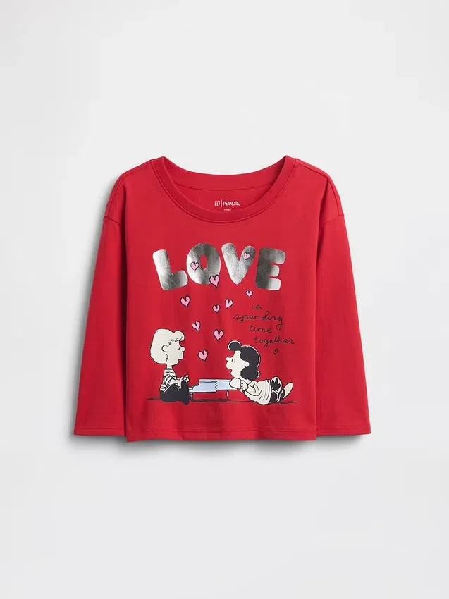 T-shirt con grafica Peanuts per neonato & bebè