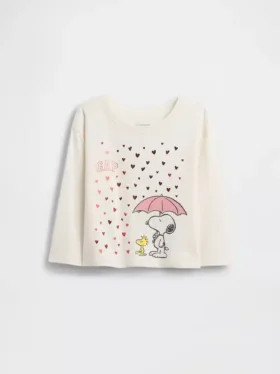 T-shirt con grafica Peanuts per neonato & bebè
