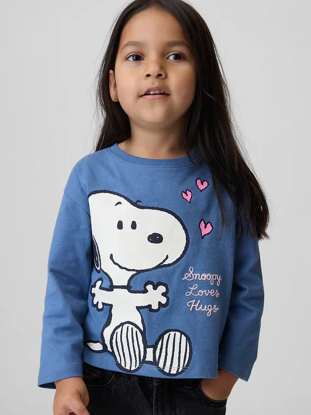 T-shirt con grafica Peanuts per neonato & bebè