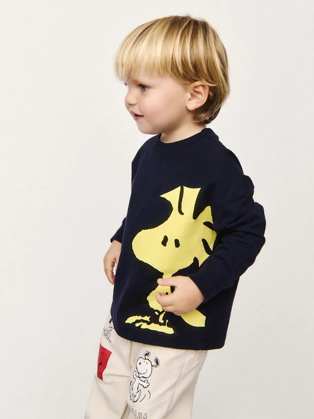 T-shirt con grafica Peanuts per neonato & bebè