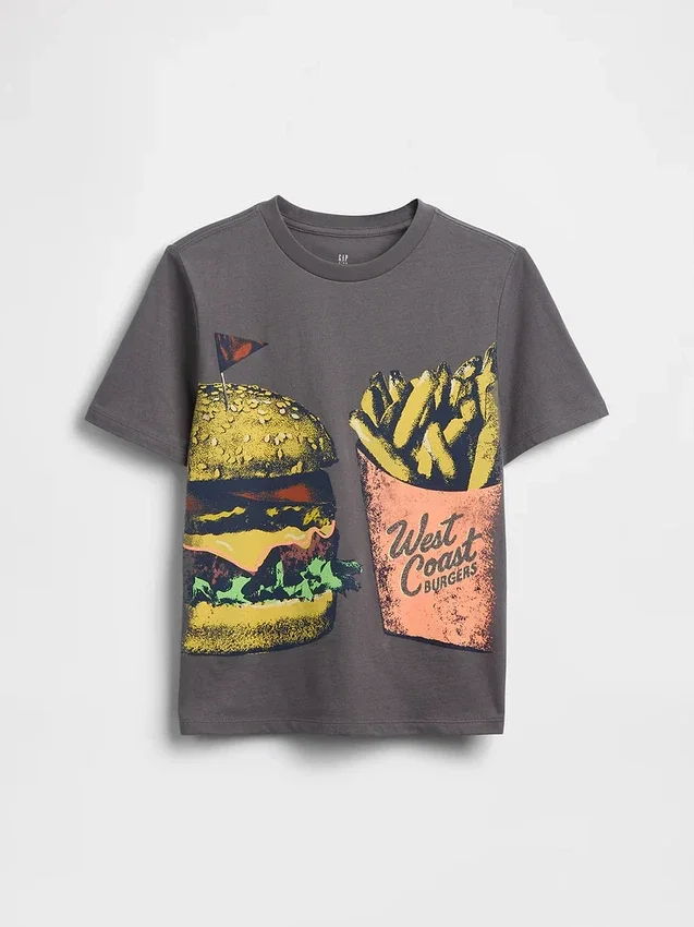 T-shirt con grafica per bambini