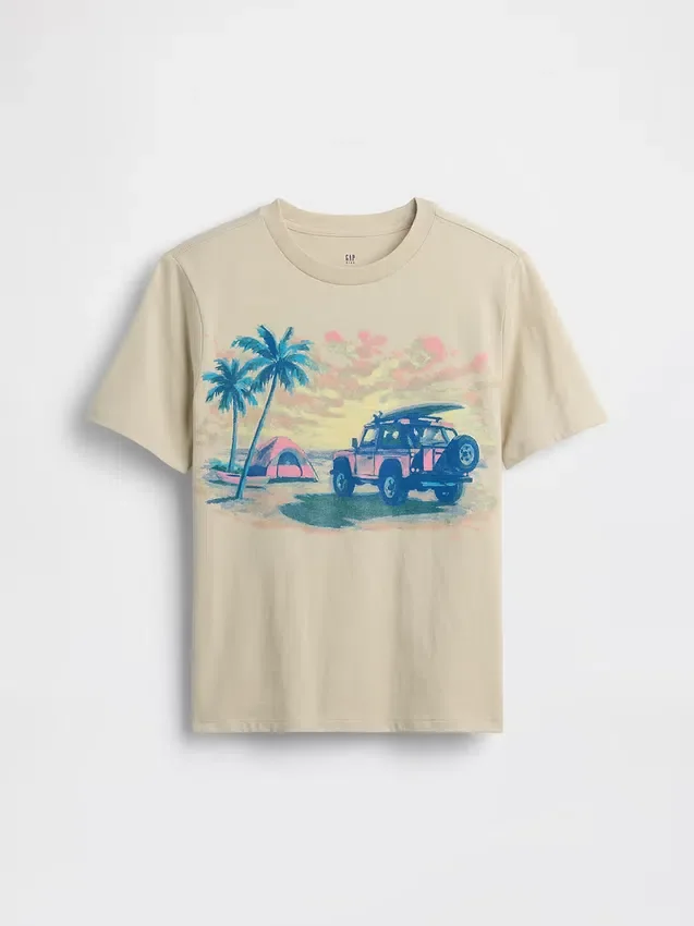 T-shirt con grafica per bambini