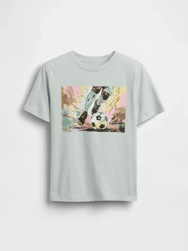 T-shirt con grafica per bambini