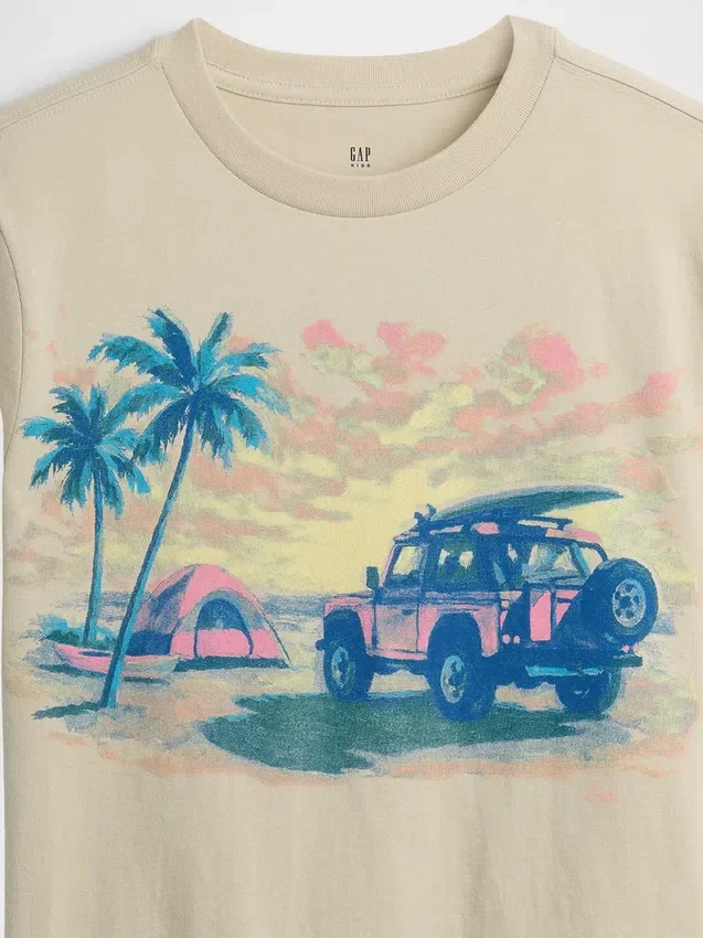 T-shirt con grafica per bambini