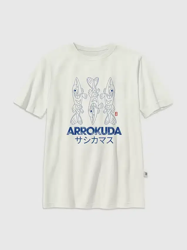T-shirt con grafica "Pokémon Arrokuda" per bambini