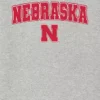 T-shirt con grafica scura dell’Arch Logo dell’Università del Nebraska