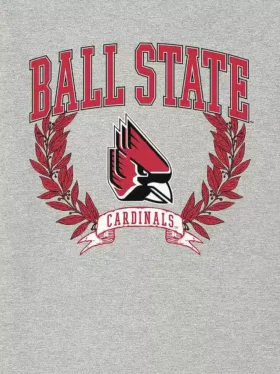 T-shirt con grafica scura “Laurels” della Ball State University