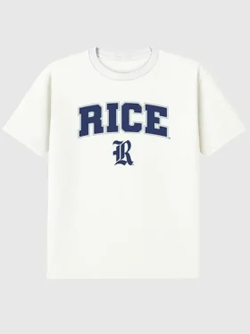 T-shirt con grafica secondaria dell’Arch Logo della Rice University