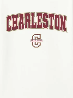 T-shirt con grafica secondaria raffigurante l’Arch Logo del College of Charleston