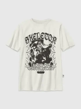 T-shirt con grafica Skeletor dei "Masters of the Universe" per bambini