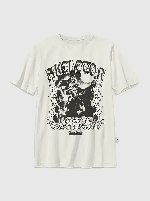 T-shirt con grafica Skeletor dei "Masters of the Universe" per bambini