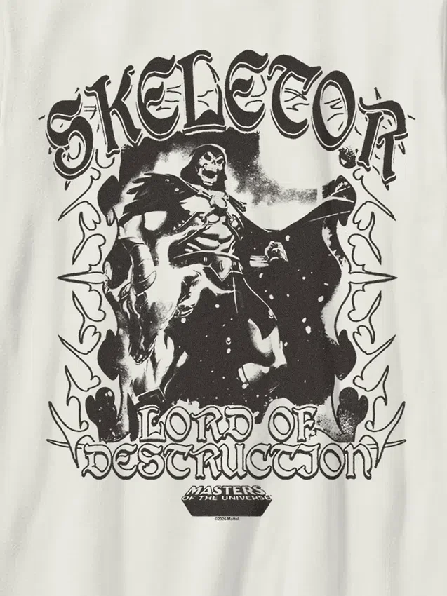 T-shirt con grafica Skeletor dei "Masters of the Universe" per bambini