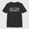 T-shirt con grafica "Sorry" per bambini