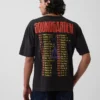 T-shirt con grafica Soundgarden, corta e in jersey di cotone pesante