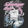 T-shirt con grafica Spongebob Y2K per bambini