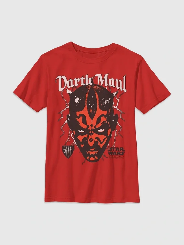 T-shirt con grafica "Star Wars Darth Maul" per bambini
