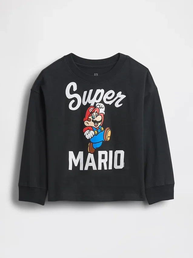 T-shirt con grafica Super Mario per neonato & bebè