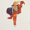 T-shirt con grafica "Supergirl Fuel Your Flight Star" per bambini