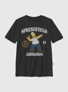 T-shirt con grafica "The Simpsons Throw a Homer" per bambini
