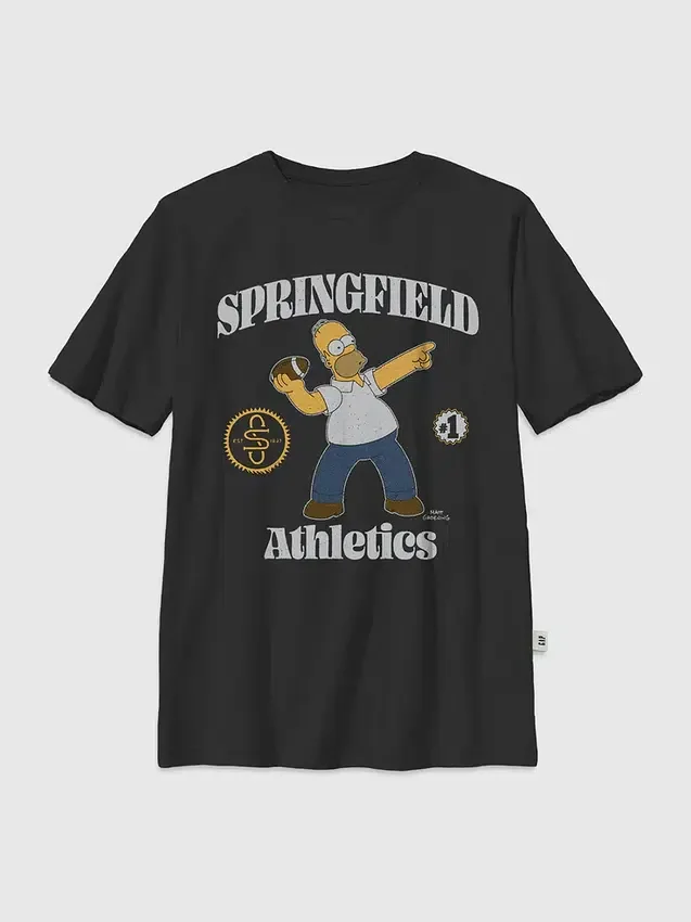 T-shirt con grafica "The Simpsons Throw a Homer" per bambini