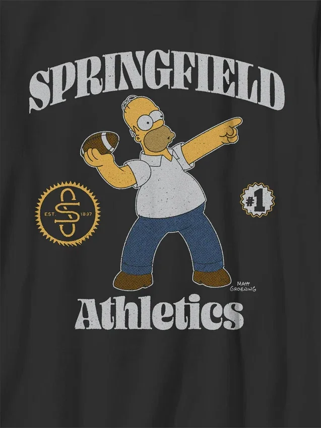 T-shirt con grafica "The Simpsons Throw a Homer" per bambini