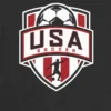 T-shirt con grafica "Us Soccer Shield" per bambini