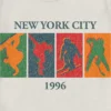 T-shirt con grafica vintage "Sport invernali" per bambini