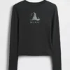 T-shirt con grafica “Wicked” per bambini