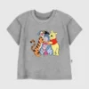 T-shirt con grafica “Winnie the Pooh Hugs” per bambini piccoli