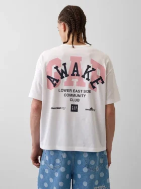 T-shirt con logo dal taglio comodo GAP × Awake Ny