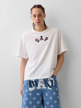 T-shirt con logo dal taglio comodo GAP × Awake Ny