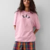 T-shirt con logo dal taglio comodo GAP × Awake Ny