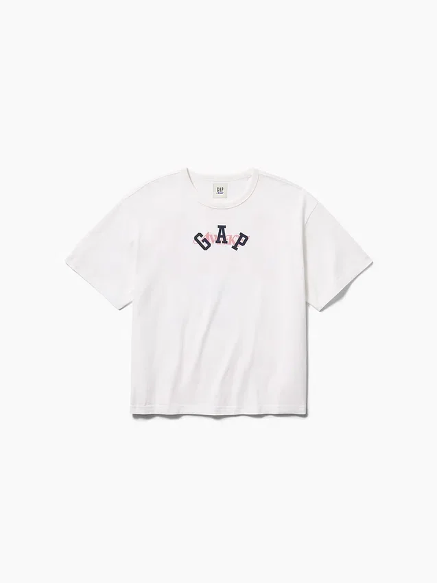 T-shirt con logo dal taglio comodo GAP × Awake Ny