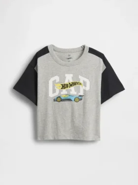 T-shirt con logo grafico Hot Wheels per neonato & bebè