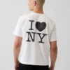 T-shirt con logo “I Heart NY” dal taglio comodo