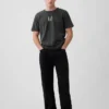 T-shirt con logo, pesante e dalla vestibilità comoda