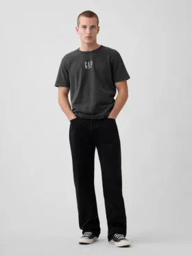T-shirt con logo, pesante e dalla vestibilità comoda