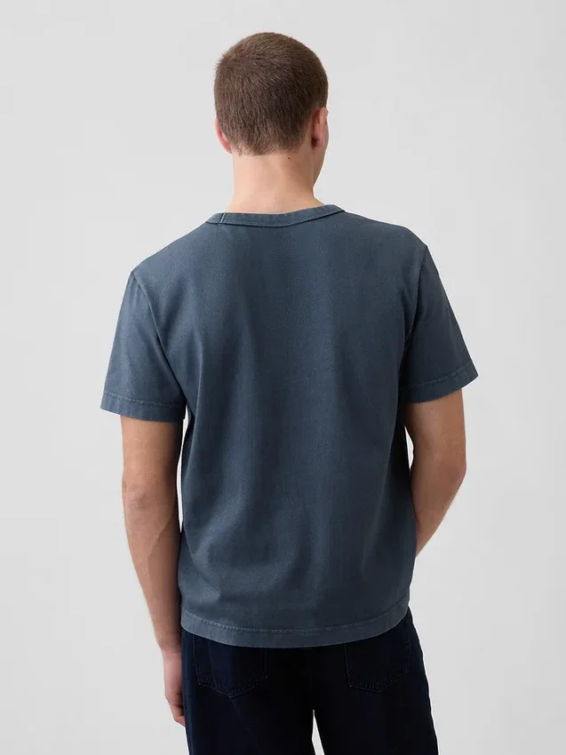 T-shirt con logo, pesante e dalla vestibilità comoda