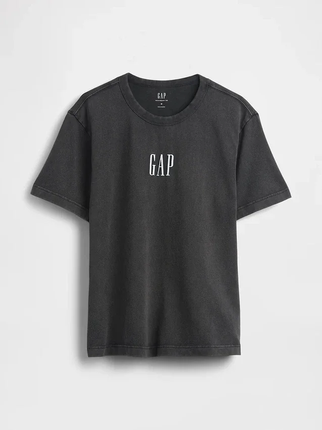 T-shirt con logo, pesante e dalla vestibilità comoda