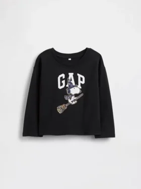 T-shirt con logo Snoopy Halloween per neonato & bebè