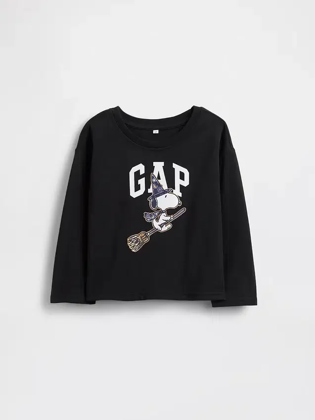 T-shirt con logo Snoopy Halloween per neonato & bebè
