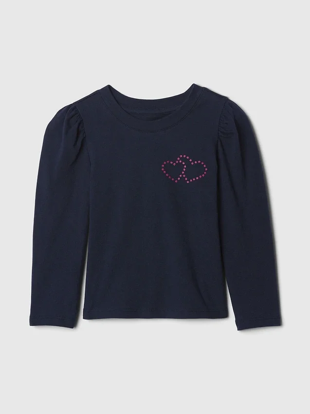 T-shirt con maniche a sbuffo Mix & Match per Neonato & Bebè