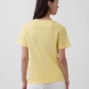 T-shirt con scollo a V in cotone biologico Vintagesoft
