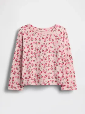 T-shirt con spalle scese per neonato & bebè, abbinabile
