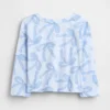 T-shirt con spalle scese per neonato & bebè, abbinabile
