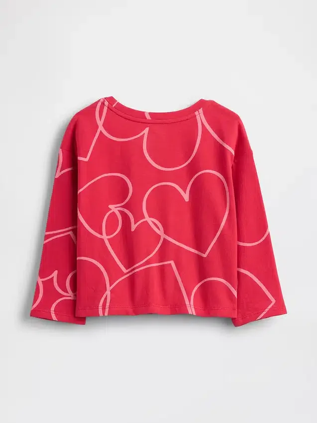 T-shirt con spalle scese per neonato & bebè, abbinabile